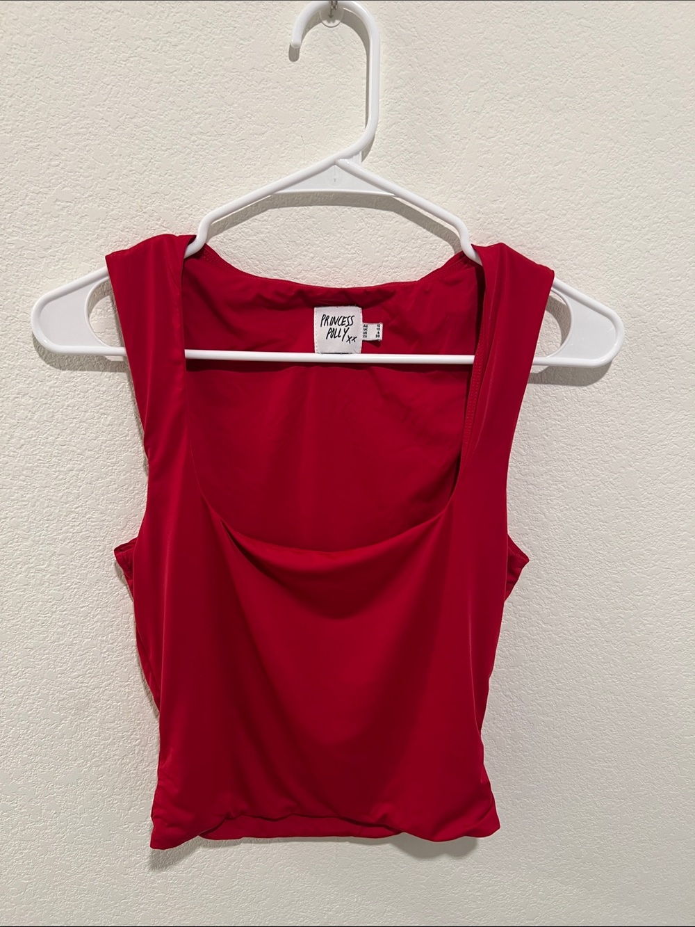 Princess Polly Sz 6 Women’s Red Sleeveless Top